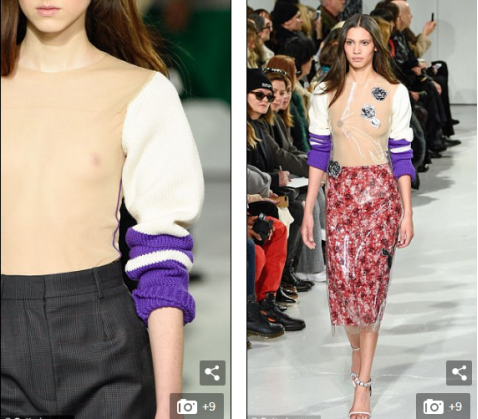 Calvin Klein推出透明款针织衫，售价2000美元被抢购一空