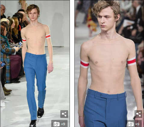 Calvin Klein推出透明款针织衫，售价2000美元被抢购一空