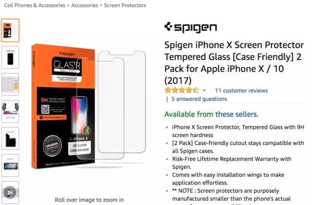 亚马逊iPhone X 手机壳正在大杀特杀，榜单飚升3460.0%直达 Best Seller