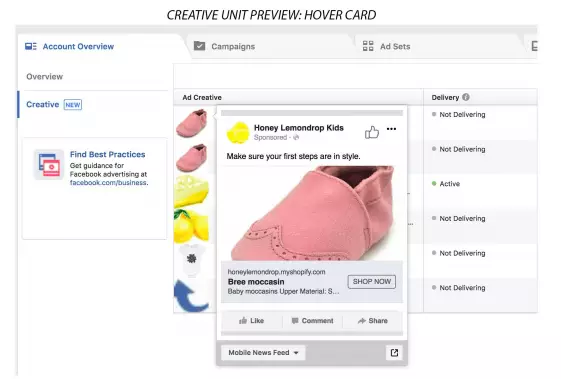 10月Facebook产品更新（电商篇）：可按素材分析广告成效