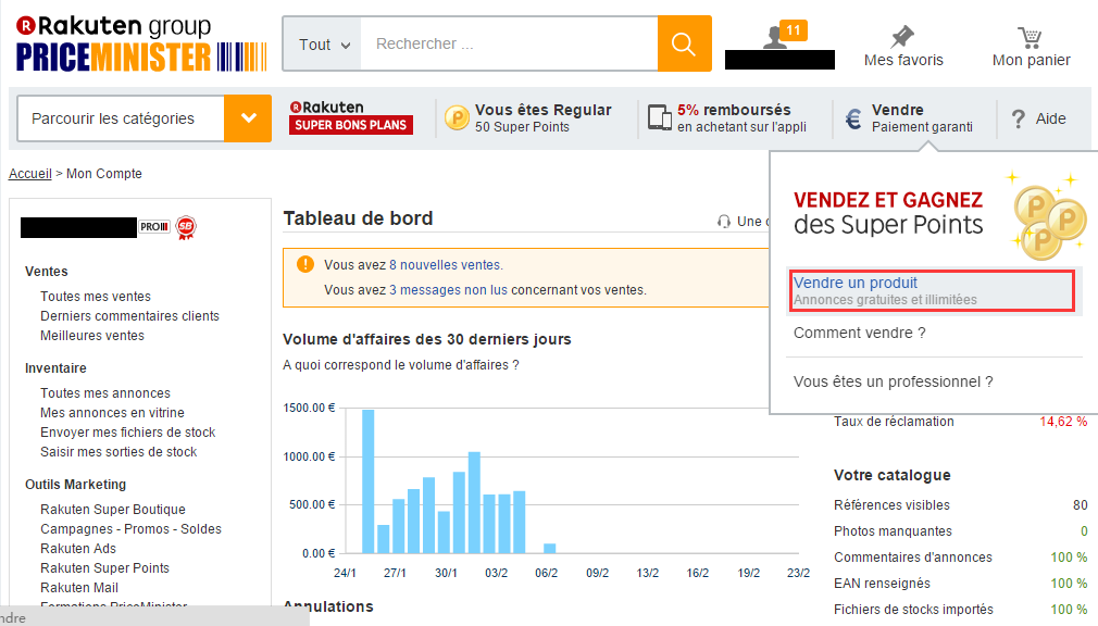 法国电商平台Priceminister如何跟卖？