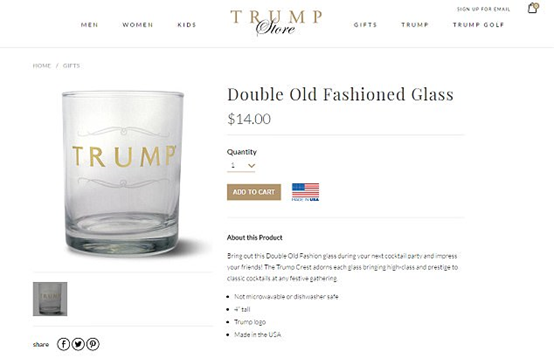 又被打脸了！提倡美国制造的特朗普，自家电商店铺里卖的产品竟是外国制造？