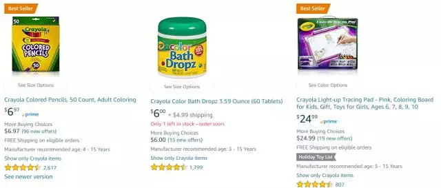 美国线上市场最受欢迎的玩具品牌及热卖品TOP30