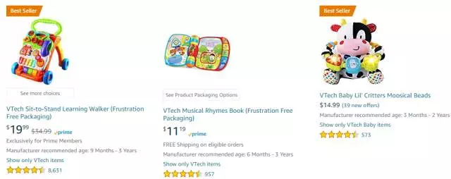 美国线上市场最受欢迎的玩具品牌及热卖品TOP30