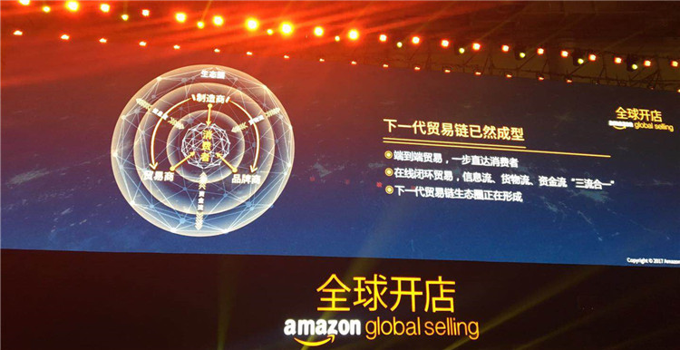 直击亚马逊卖家大会丨亚马逊中国副总裁戴竫斐：助推中国企业布局“下一代贸易链”