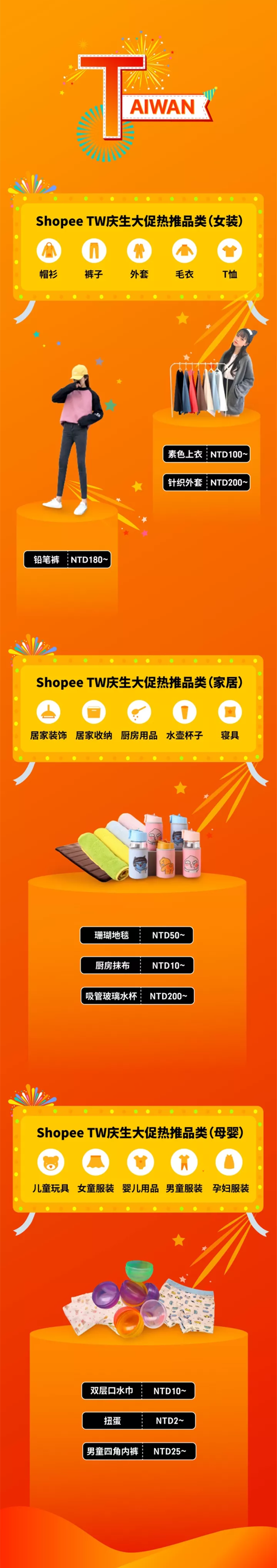 Shopee庆生大促选品指南：东南亚各大站点热卖品已经为您准备好了！