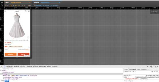 如何在PC查看速卖通店铺&商品页面在无线端的展现效果？