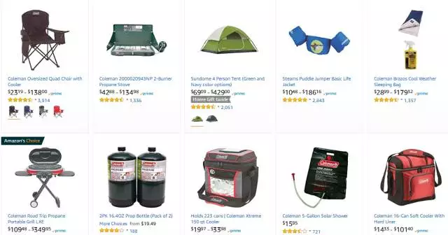 美国线上市场最受欢迎的户外用品品牌及热卖品TOP30