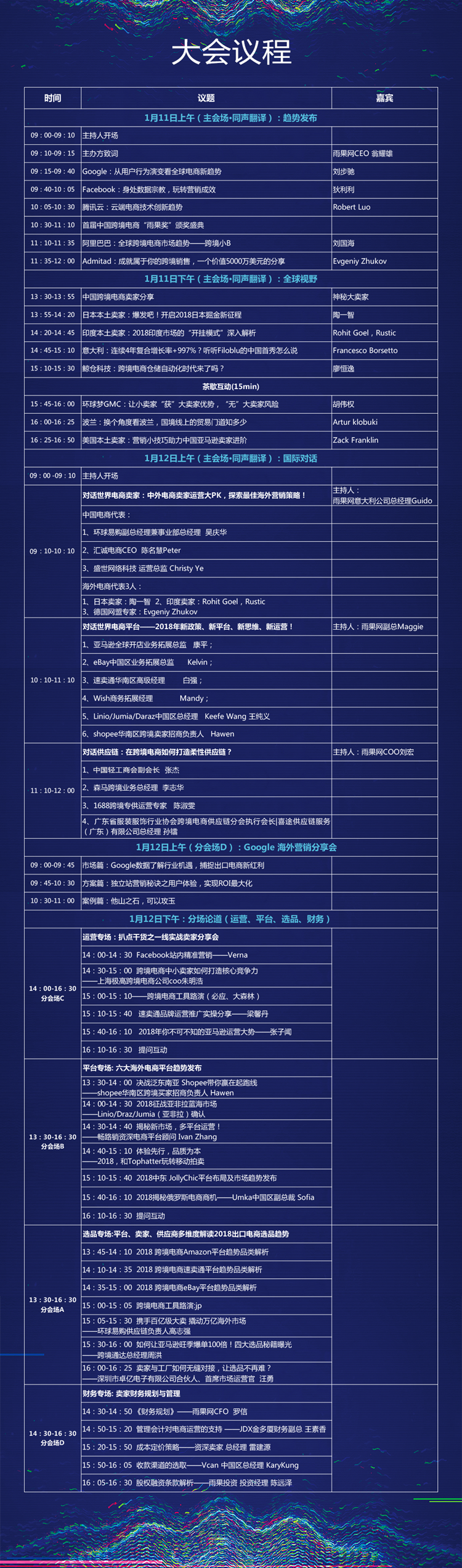 雨果大会下周在深圳举办，全球55位大咖畅谈2018跨境趋势