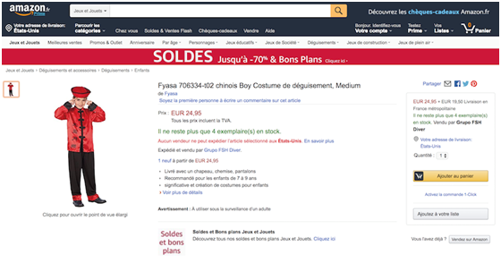 亚马逊和eBay listing中竟出现歧视亚洲人的产品图片！