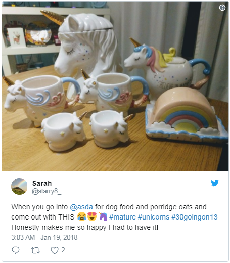 Asda推出牛油果和独角兽主题产品，然后粉丝们疯了……