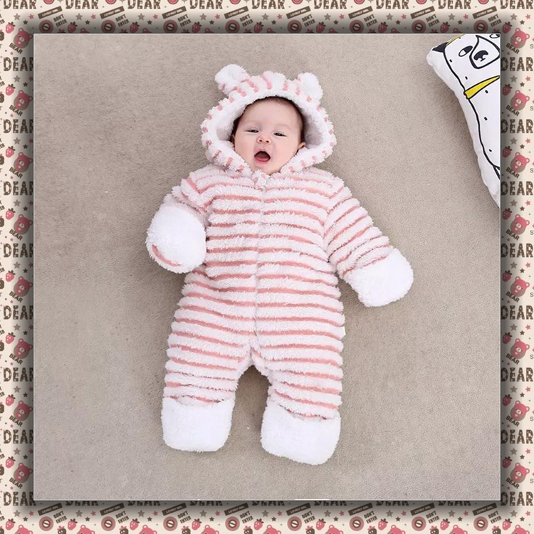 宝宝哈衣爬服，多国市场受青睐