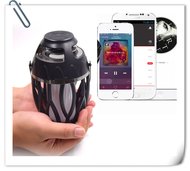 派对利器！火爆欧美的“火焰灯”蓝牙音箱