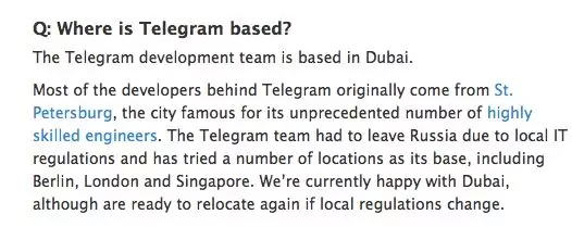 总部位于迪拜的Telegram已完成首轮8.5亿美元规模ICO 总部位于迪拜的Telegram已完成首轮8.5亿美元规模ICO