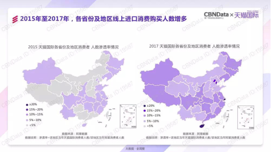 天猫国际报告：成渝超过广深首跻身前五大进口剁手党城市