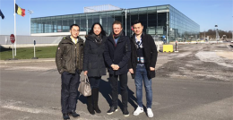 雨果網(wǎng)受邀考察比利時中歐物流園，歐洲大陸又一扇“門”即將開啟！