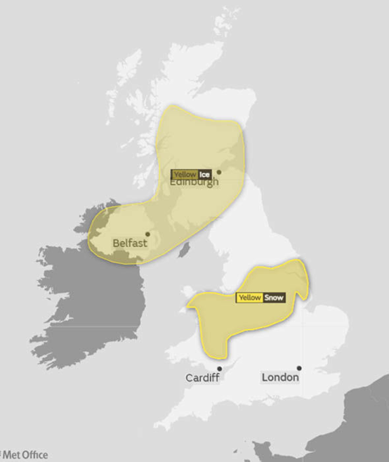 英国罕见寒潮来临，日损数十亿英镑，诸多行业遭重创