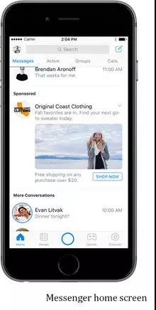 Facebook2月产品更新：Messenger广告可以全球投放
