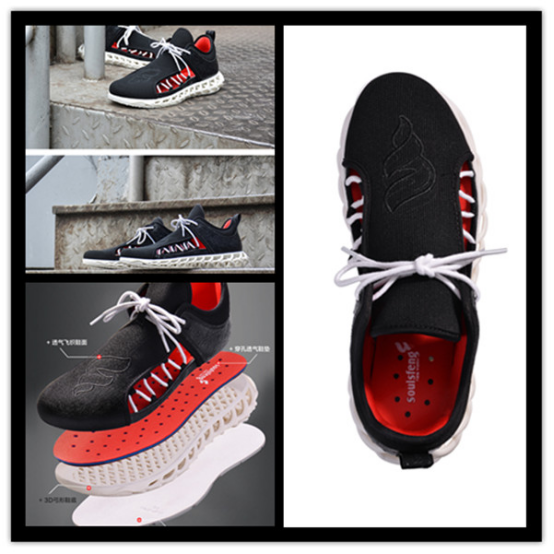 时尚3D打印运动鞋，夏日限量版海外仓即发