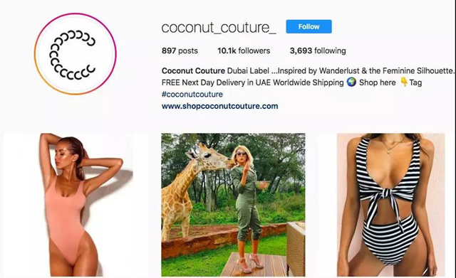 这四家阿联酋电商主要靠Instagram销售，产品卖到全世界