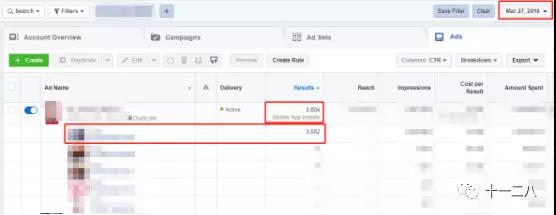 如何用Facebook动态创意功能使一条广告日安装破3K？