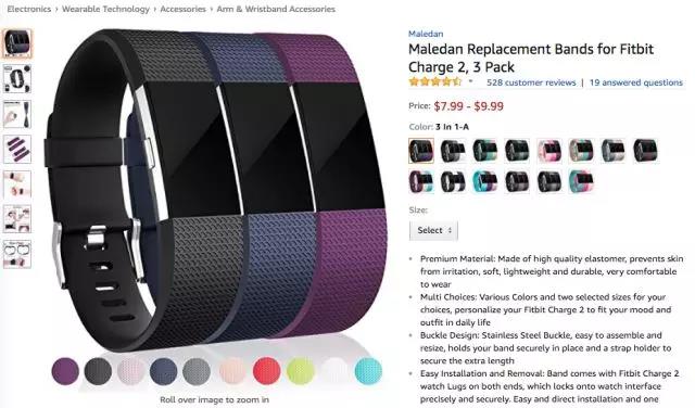 亚马逊户外品类爆款分析丨智能手表表带刷爆榜单，下一个风口会是智能可穿戴设备吗？