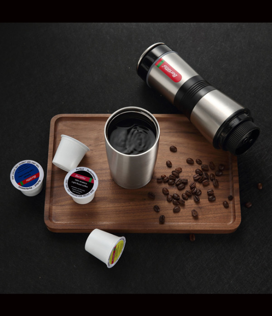 不插电就能用的便携咖啡机，海外消费者都爱她！