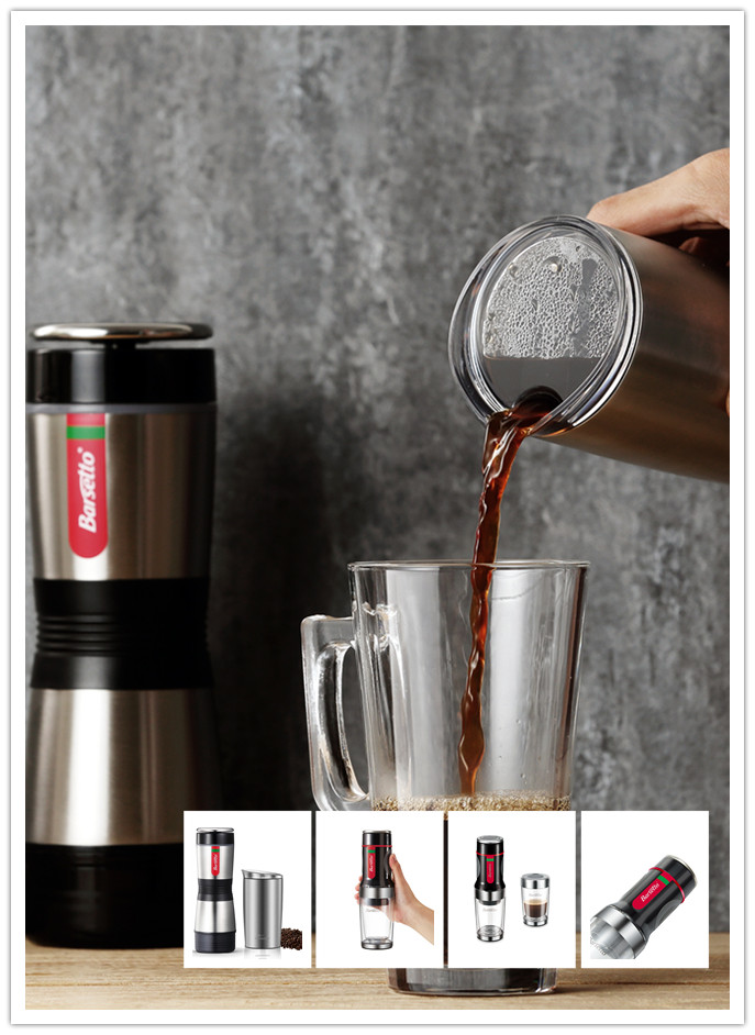 不插电就能用的便携咖啡机，海外消费者都爱她！