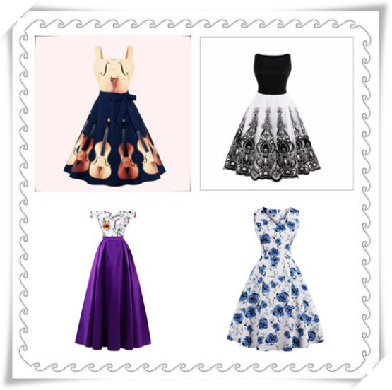 复古连衣裙，年销百万件不是神话！