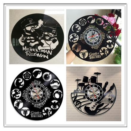 下一个节日爆款可能就是它——黑胶唱片挂钟