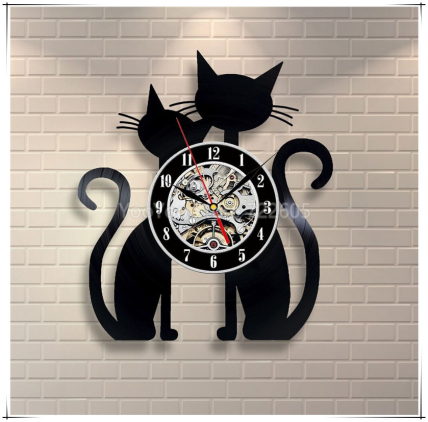 下一个节日爆款可能就是它——黑胶唱片挂钟