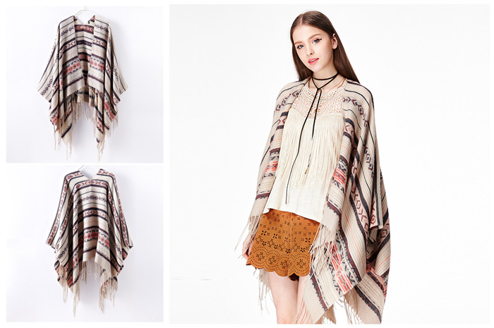 英伦风披肩，欧美长盛不衰的款式