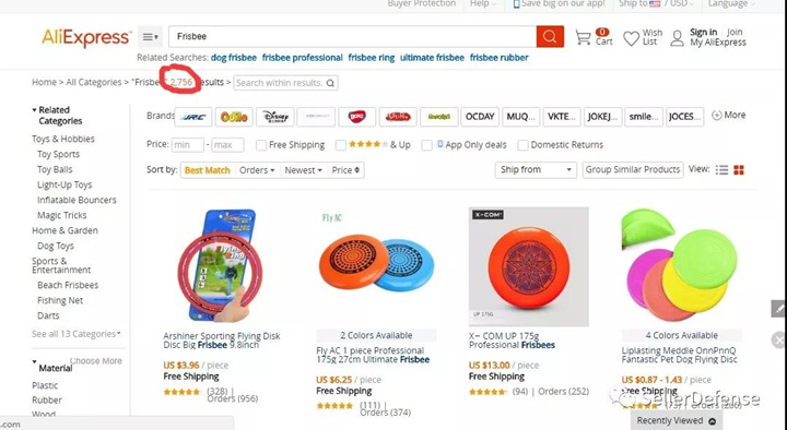 Keith又出新案！Frisbee飞盘玩具不能卖了？