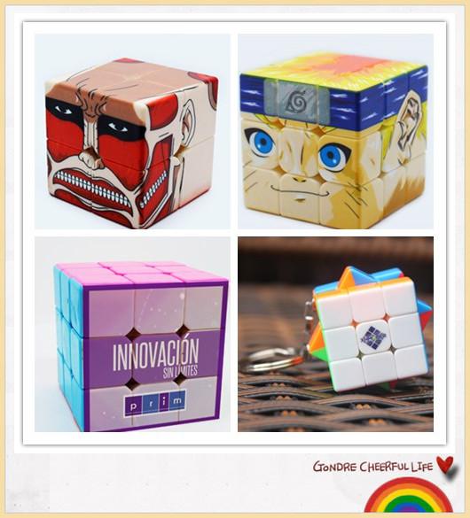 多图案的定制魔方，海外市场的利润很高