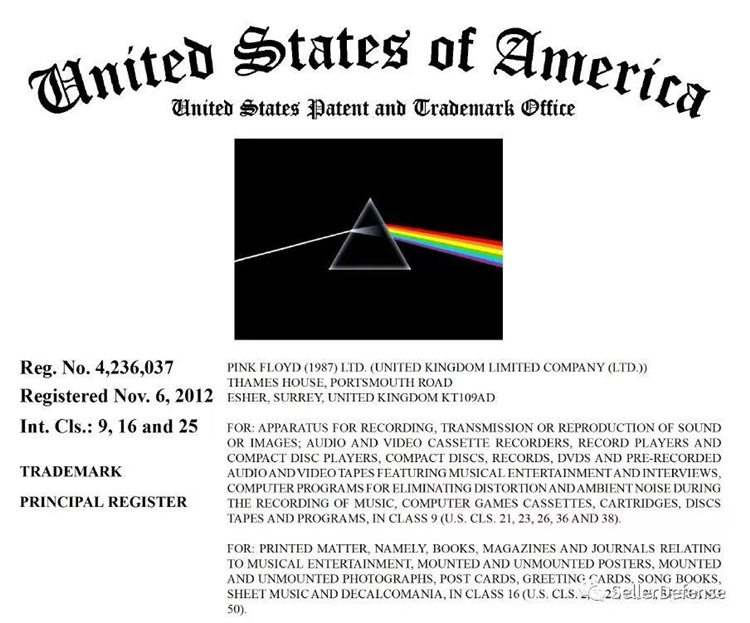 Keith最新代理品牌——Pink Floyd，用这个Logo小心侵权！