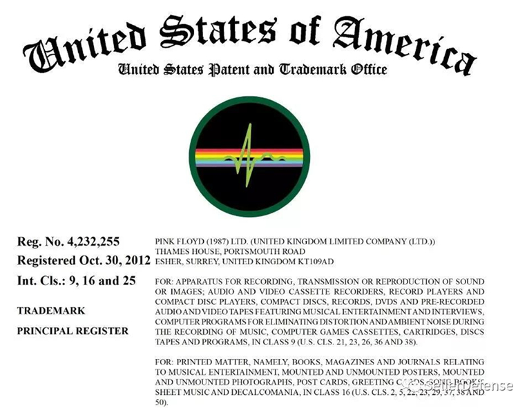 Keith最新代理品牌——Pink Floyd，用这个Logo小心侵权！