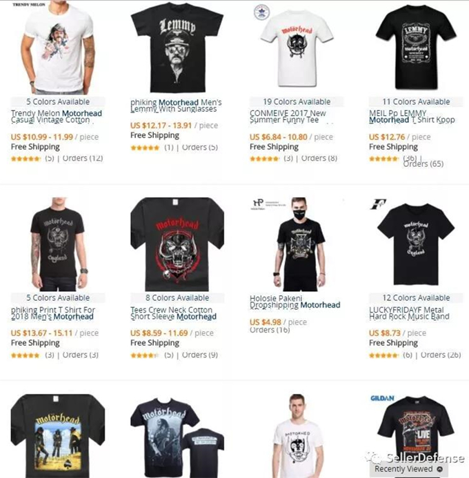 Keith最新代理的乐队品牌——Motorhead