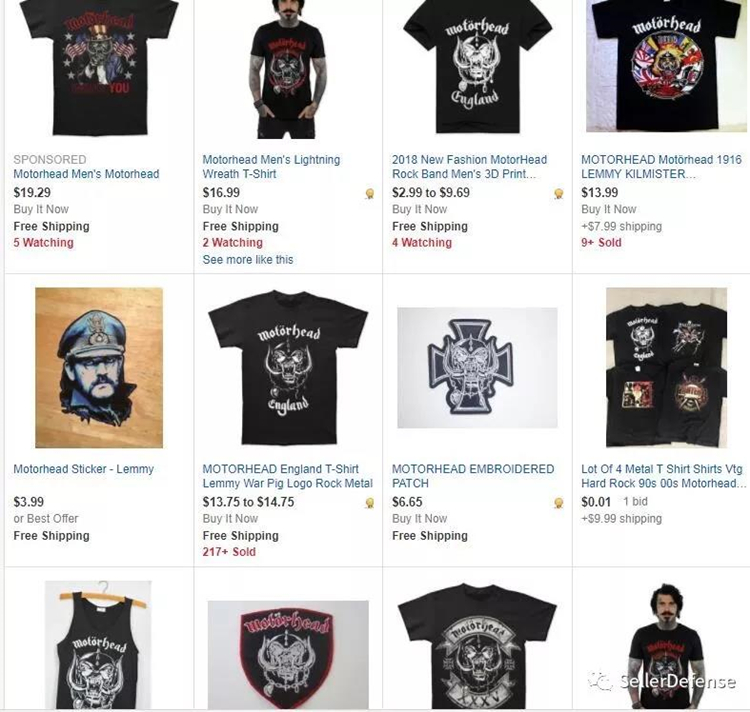 Keith最新代理的乐队品牌——Motorhead