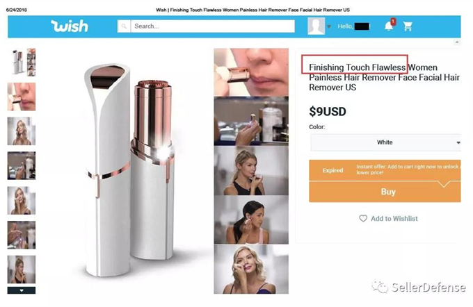 EPS刚告完eBay，又转战Wish！还是TOUCH系列产品...