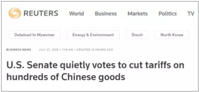 美国国会悄悄通过了一个与中国有关的法案，特朗普却意外沉默