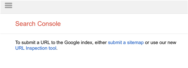谷歌已刪除URL提交工具的公共版本，任何人無法再提交任何鏈接！