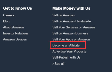 Amazon affiliate(亚马逊卖家联盟)注册流程及佣金