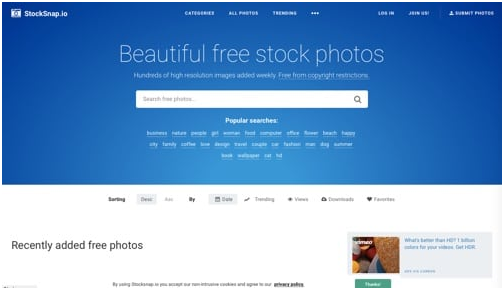 电商卖家网站颜值不够?21个免费高清图库来凑