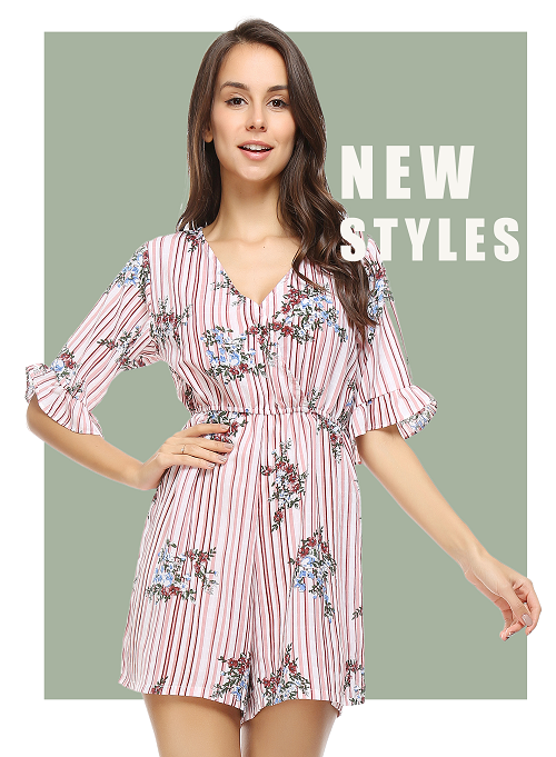 小清新印花连衣裙，欧美市场掀起新热潮