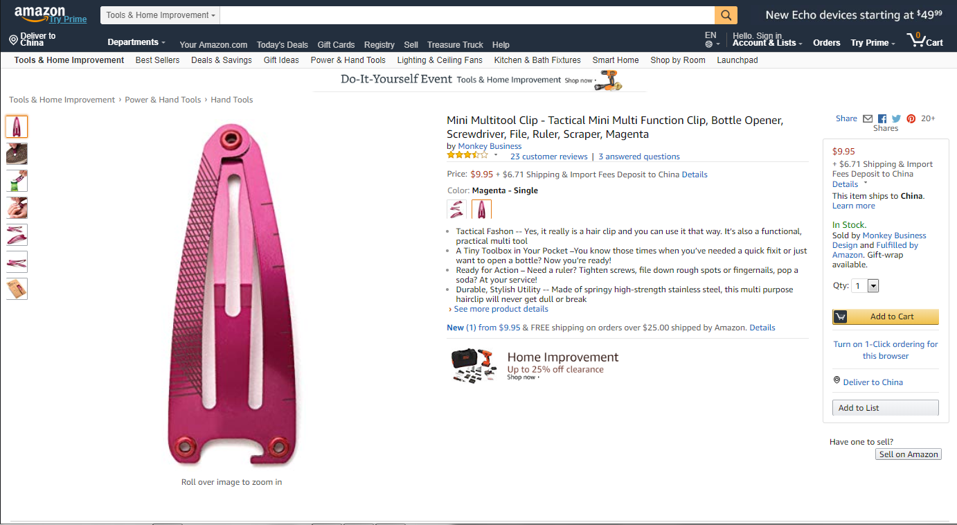 亚马逊上35款最实用的逃生用品，灾害频发季节或被疯狂抢购（上）