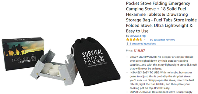 亚马逊上35款最实用的逃生用品，灾害频发季节或被疯狂抢购（下）