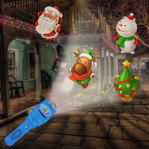 自带音效的节日投影灯，海外季节性爆款！