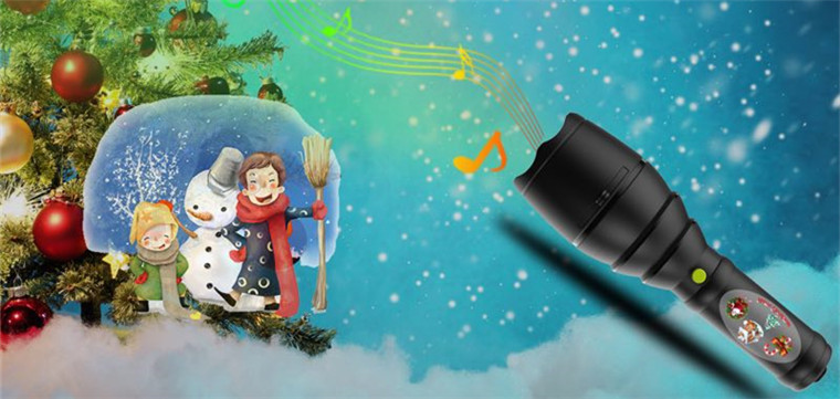 自带音效的节日投影灯，海外季节性爆款！