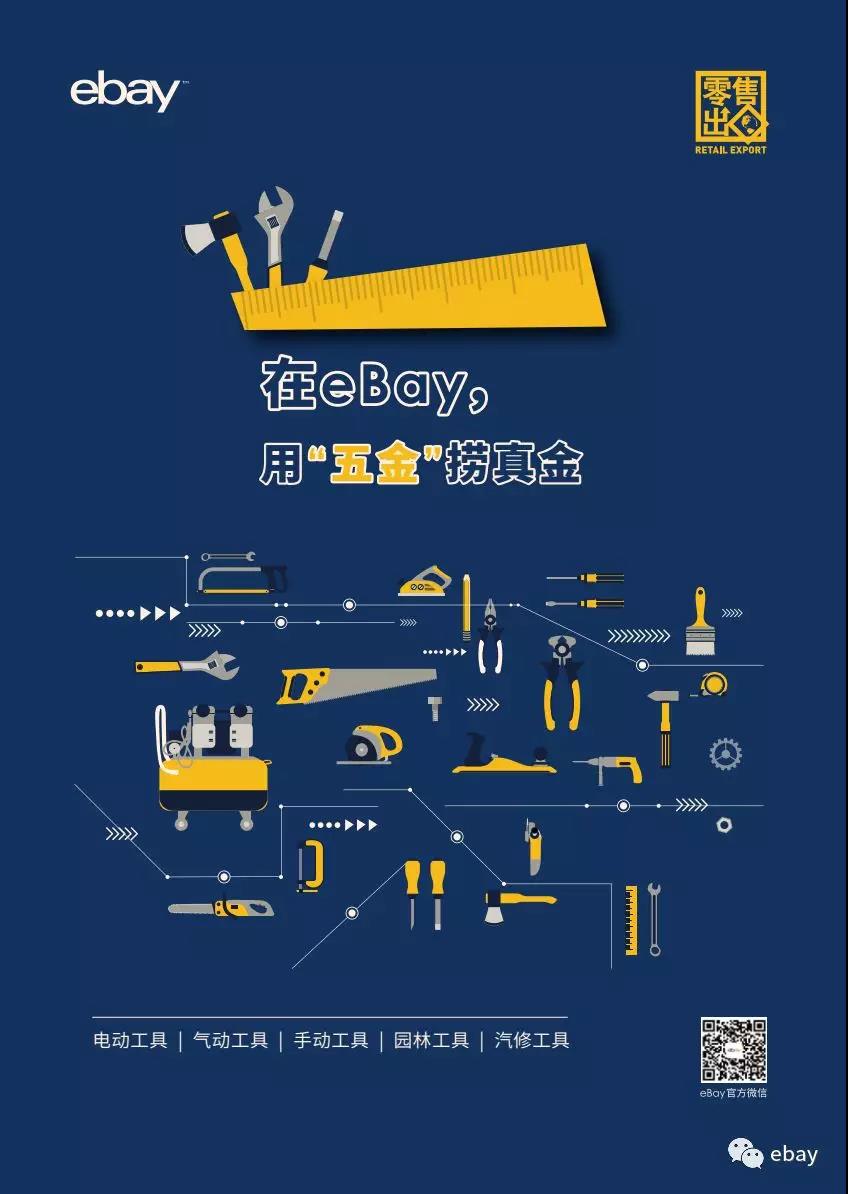 eBay工具品类跨境电商行业报告：小工具撬动千亿大市场！