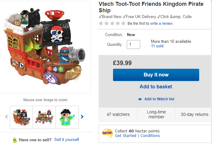 eBay英国站公布圣诞节玩具TOP清单，这12款玩具将成为节日爆款